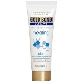 Gold Bond Ultimate Skin Therapy Cream, Healing Lotion, Aloe 1 oz