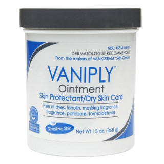 Vaniply Protector De La Piel Y Sequedad De La Piel Cuidado De La Pomada Jar - 13 Oz