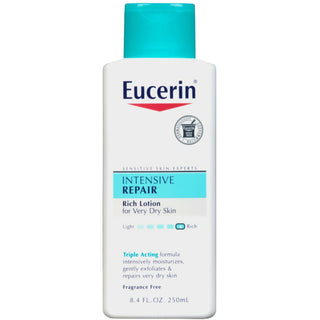 Eucerin Intensive Repair Rich Feel Lotion 8.4 Fl. Oz. Squeeze Bottle