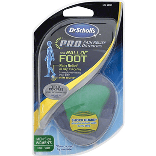 Dr Scholls P.R.O. Pain Relief Orthotics Orthotics, For Ball Of Foot, Men's Or Women's