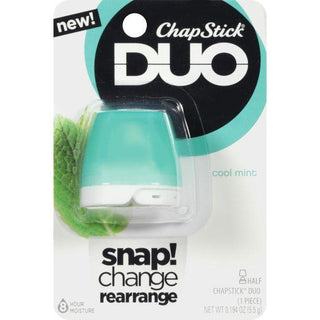 ChapStick Duo Lip Balm, Cool Mint