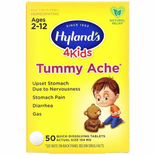 Hyland's 4 Kids Tummy Ache Tablets
