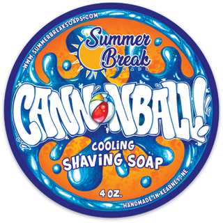 Summer Break - Soaps Cannonball! Shaving Soap - 4oz