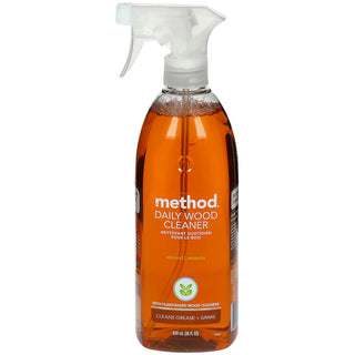Method 01182 Wood For Good Daily Cleaner Spray, Almond, 28 Oz