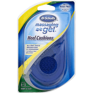 Dr Scholls Massaging Gel Heel Cushions, Men's Size 8-13