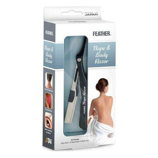 Feather Nape & Body Razor Kit Body Neck Beard Hair Grooming