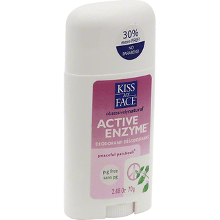 Kiss My Face Obsessively Natural Active Enzyme Deodorant, Peaceful Patchouli