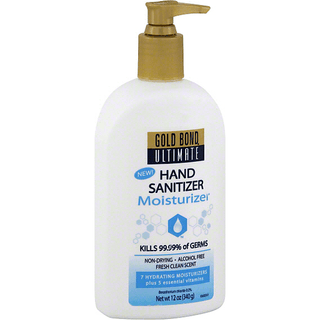 Gold Bond Ultimate Hand Sanitizer Moisturizer, Intensive Formula, Fresh Clean Scent