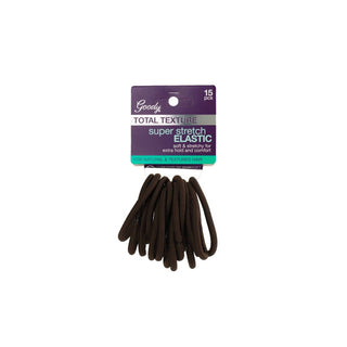 Goody Total Texture Super Stretch Elastic - Brown - 15ct
