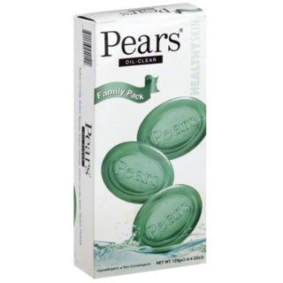 Pears Soap Bars Oil Clear 4.4 OZ