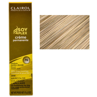 Clairol Professional Creme Permanente Pelo De Color (Color : Medio Rubio Dorado - 7G)