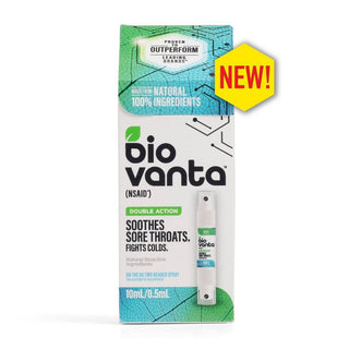 Biovanta Sore Throat Spray, Fights Colds, Double Action