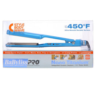 BaBylissPRO Babyliss Pro Nano Titanium 1.5" C Hair Styler