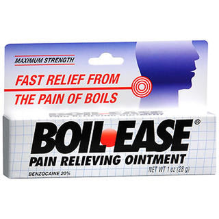 Boil-Ease Maximum Strength Pain Relieving Ointment, Fast-Acting Formula, 1 oz