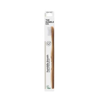 The Humble Co Adult White Soft Toothbrush