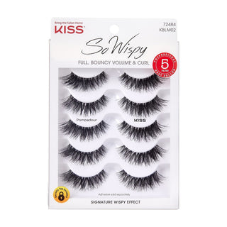 Kiss Products So Wispy False Eyelashes - Pompadour - 5ct