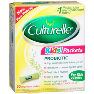 Culturelle Probiotics Kids Daily Probiotic Dietary Supplement Packets 30 ct