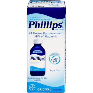 Phillips' Milk Of Magnesia Original Saline Laxative - 4 Fl Oz
