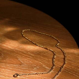 Amorette Chain Necklace, 18k Gold-Plated Vermeil, 50cm