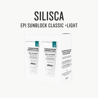 [ Silisca ]  EPI Sunblock Classic 80ML + Light 80ML