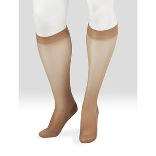Juzo Attractive Sheer Knee Highs Beige L