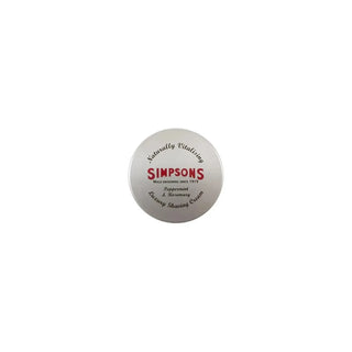 Simpsons Luxury Shaving Cream Peppermint & Rosemary 125ml