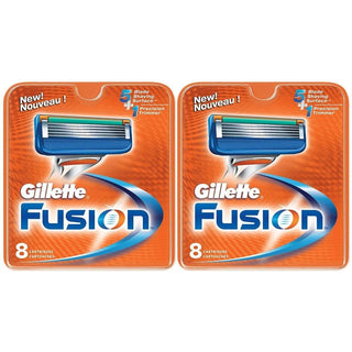Gillette Fusion Razor Cartridges 8 Ct Carded Pack