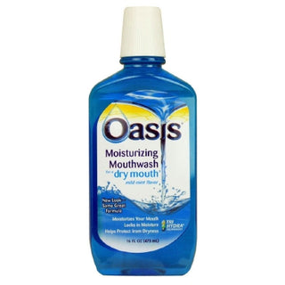 Oasis Mouthwash, Moisturizing, For A Dry Mouth, Mild Mint Flavor