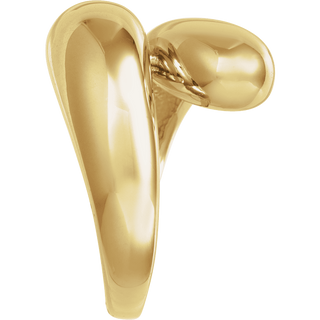 Dualité Sculptée Ring 14K Yellow Gold
