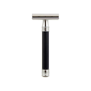 Edwin Jagger Double Edge Safety Razor DELR014BL Long Handle Collection
