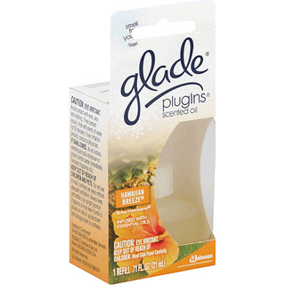 Glade PlugIns Hawaiian Breeze Scented Oil Refill