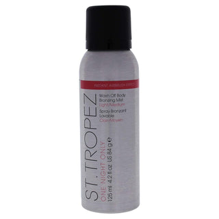 St. Tropez One Night Only Wash Off Body Bronzing Mist Light Medium 4.2 Oz
