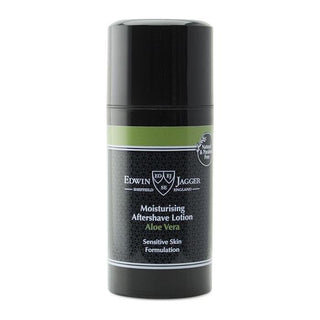 Edwin Jagger Moisturizing After Shave Lotion, Aloe Vera 3.4 Oz