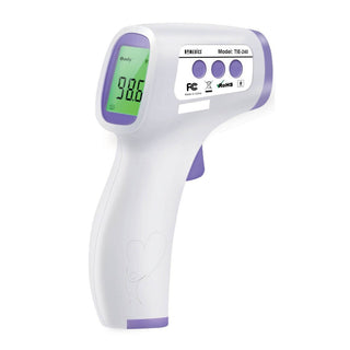 HoMedics Non-Contact Infrared Forehead Thermometer, Fast Accurate Results, High-Fever Alert With 4-in-1 Readings