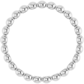 Perle Dorée  Beaded Stackable Ring