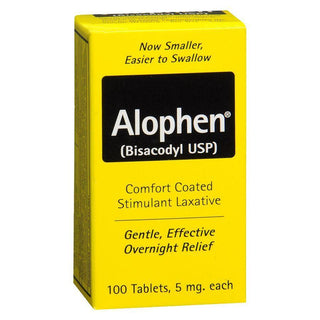 Alophen Enteric Coated Stimulant Laxative Tablets