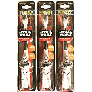 Firefly Star Wars Stormtrooper Sculpted Handle Soft Toothbrush