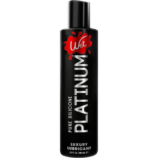 WET Platinum Luxury Silicone Lubricant 3 oz