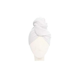 Aquis Waffle Luxe Hair Towel White Original