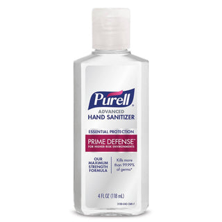 Purell Hand Sanitizer, Prime Defense, Essential Protection, Advanced 4 Fl Oz
