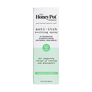 The Honey Pot Anti-Itch Spray With 1% Pramoxine - 2.7 Fl Oz