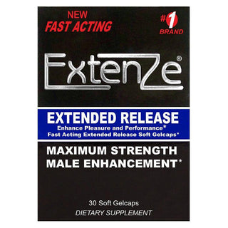Extenze Maximum Strength Extended Release Male Enhancement Liquid Gelcaps