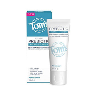 Tom's Of Maine Fluoride Toothpastes Fresh Peppermint Prebiotics 4 Oz Paste ( Discontinued )