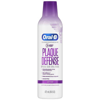 Oral-B Plaque Defense Special Care Rinse, 16 Fl Oz