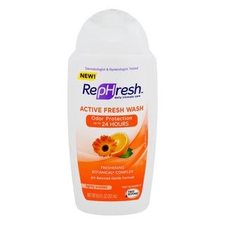 RepHresh Active Fresh Wash, Lightly Scented 8.5 Oz