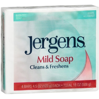 Jergens Mild Soap 4-4.5 Oz. Bars