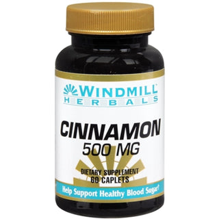 Windmill Cinnamon 500 mg Dietary Supplement Caplets - 60 Count