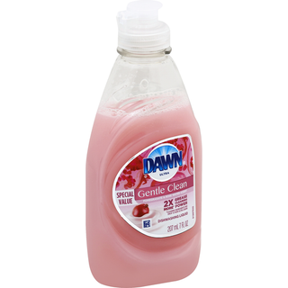 Dawn Gentle Clean Dishwashing Liquid Dish Soap, Pomegranate & Rose Water, 7 Fl Oz