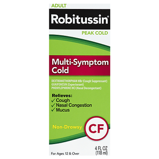 Robitussin Peak Cold CF Multi-Symptom Cold, Adult