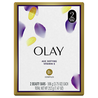 Olay Beauty Bars, Vitamin E, Age Defying, 2 Pack